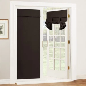 Room Darkening Door Window Curtains - Privacy Thermal Insulated Patio French/... - Picture 1 of 7