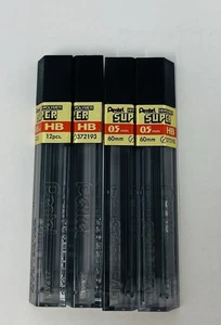 Pentel Super Hi-Polymer Lead Refill, 0.5mm, HB, Black, C505-HB 41 Total Pieces - Picture 1 of 1