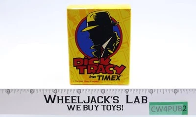 Reloj Pulsera Dick Tracy con Banda Negra Disney Años 90 Timex NUEVO Foto 1 de 4