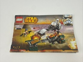 LEGO Star Wars Rebels 75090: Ezra's Speeder Bike Instructions Only