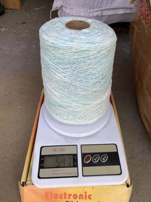 20%linen 80% cotton blend yarn cone - Image 1 of 4