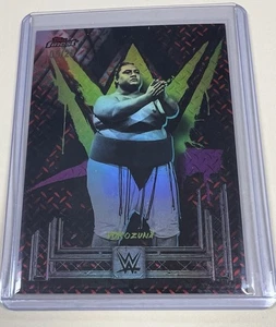 2025 Topps Finest WWE #88 Yokozuna Common - Red Refeactor /25 - Picture 1 of 6