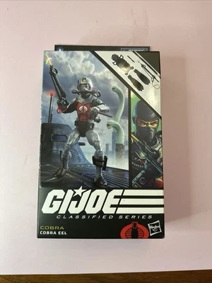 Hasbro GI G.I. 2023 Joe Clasificado Serie Cobra Anguila 81, ¡Nuevo! Bonito sellado de fábrica Foto 1 de 4