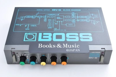 Unidad de efectos de guitarra Boss RRV-10 Digital Reverb Micro Rack funcionando 1106X5-4 Foto 1 de 4