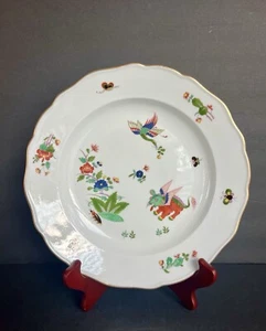 Meissen Kakiemon style mythical crane and kirin plate - Picture 1 of 6