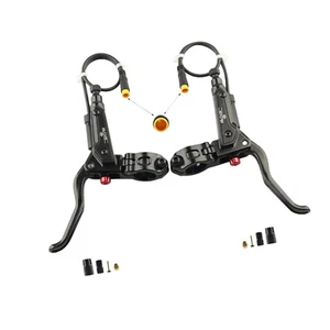 1 Pair Power Off Brake Handle 2/3Pin E-bike Oil Brake Lever Hydraulic Brake NeyD - Picture 1 of 16