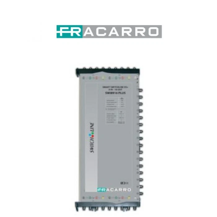 Fracarro SWI8916PLUS Smart Switchline XS+ Cascadable Multiswitch 9 In 16 Out ... - Image 1 of 1