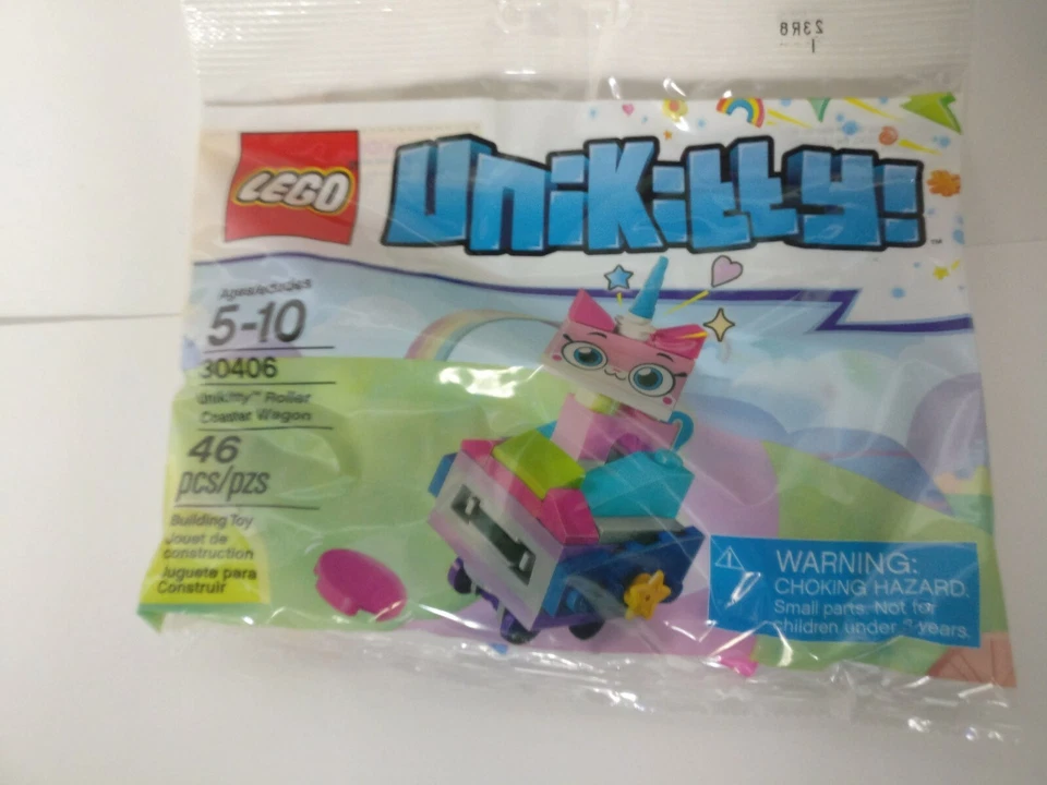 LEGO 30406 - Unikitty Roller Coaster Wagon Polybag - Unopened - Image 1 of 1