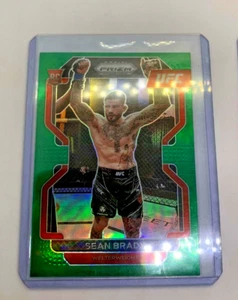 UFC 2022 "SEAN BRADY" #162 Rookie Card Green Prizm Panini RC - Picture 1 of 2