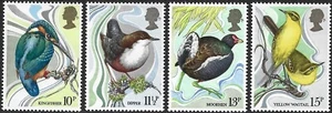 1980 Sg 1109/1112 Centenary of Wild Bird Protection Act MNH - Picture 1 of 2