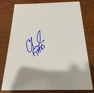 CHARLIE GANTT SIGNED 8X10 PHOTO AUTOGRAPH 8.5X11 PAPER WHITE SHEET MICHIGAN ST - Picture 1 of 1
