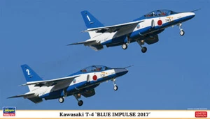 Hasegawa KAWASAKI T4 BLUE IMPULS 2017 2 BAUSATZE KIT 1:72 - Foto 1 di 1