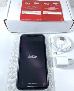 Apple iPhone XR 64 GB Black - Total Wireless Sim Lock (by Verizon) EUC - Picture 1 of 7