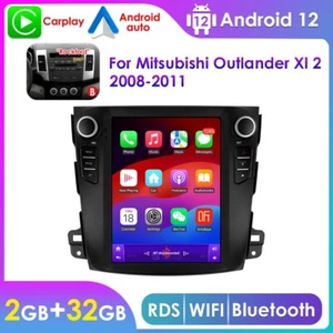 9.7" For Mitsubishi Outlander 2008-2011 Android 12 Car Stereo Radio GPS WiFi RDS - Foto 1 di 17