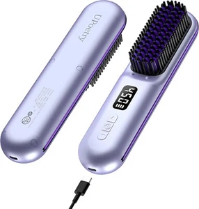Cordless Hair Straightener Brush, Portable Mini- BRAND NEW - Picture 1 of 3