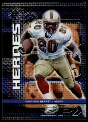 1999 SPx Highlight Heroes Garrison Hearst San Francisco 49ers #H3 R100 - Image 1 of 2