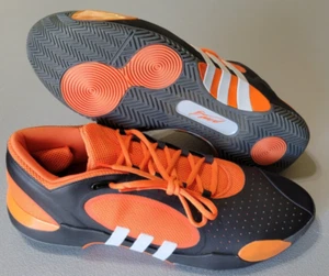 Adidas D.O.N. Issue 5 Black Orange Mens Size 19 Sneakers Basketball Shoes IE7941 - Picture 1 of 6