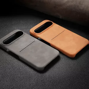 Für Google Pixel 9 Pro XL / 9 Pro / 9 Luxus Leder Tasche Kartenfach Slot Cover - Bild 1 von 28