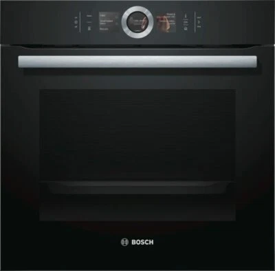 Bosch HSG636BB1 Serie 8 Backofen Elektro 4D Heißluft / Dampfbackofen, schwarz, A - Bild 1 von 2
