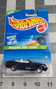 k Hot Wheels CARDED Treasure Trea$ure Hunt Mercedes 500 SL - Picture 1 of 3