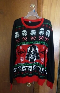 Star Wars Darth Vader Ugly Christmas Sweater Herren Gr. XL - Bild 1 von 5