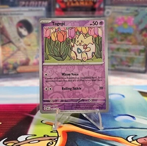 Reverse Holo Togepi 083/197 Common Obsidian Flames Pokemon TCG - Picture 1 of 2