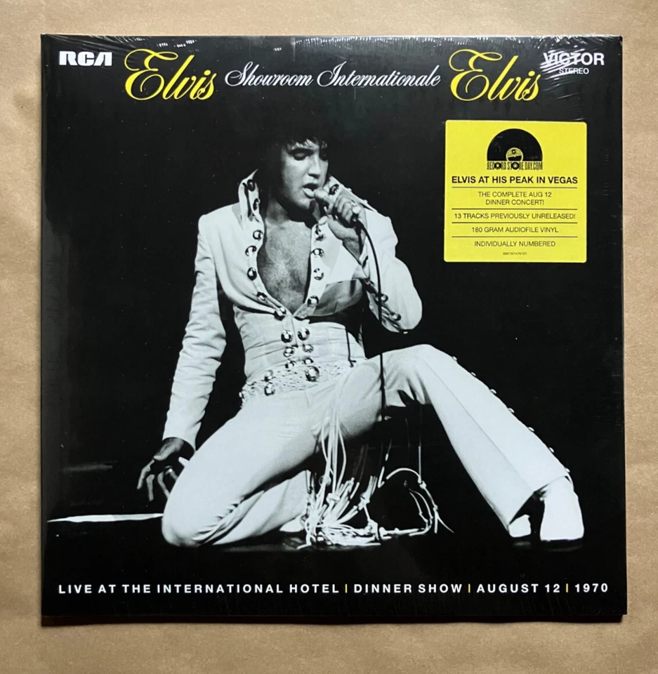 ELVIS PRESLEY Showroom Internationale 2 LP US 2014 180g Vinyl 1st Press RSD NEW - Image 1 of 4
