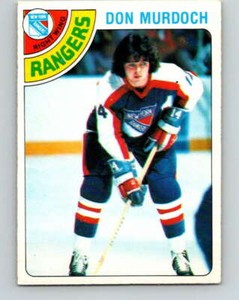 1978-79 O-Pee-Chee #11 Don Murdoch  New York Rangers V20917