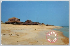 Nags Head North Carolina USA Sandy Beaches Sand Dunes Vacation Spot Postcard - Picture 1 of 2
