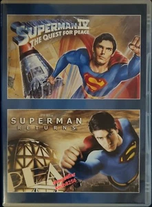 Superman IV The Quest For Peace / Superman Returns (DVD) - Foto 1 di 1