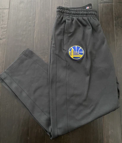 Nike NBA Golden State Warriors Team Issued Sweat Pants Grey Size 3XL tech dunk Cover