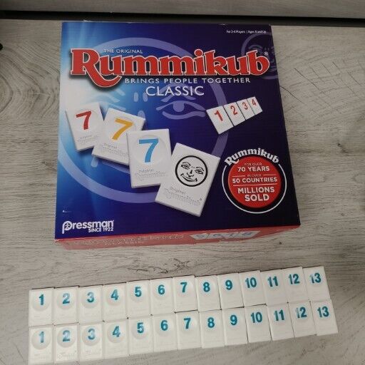 Pressman Rummikub Tile Game - 108648 for sale online