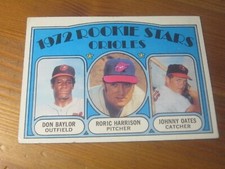 1972 Topps #474 Baltimore Orioles Rookie Stars Don Baylor ZB3
