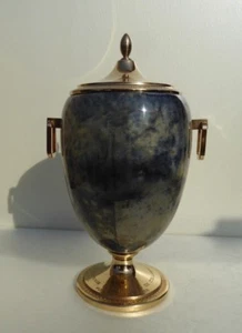 MID CENTURY LACQUERED GOATS SKIN ALDO TURA ICE BUCKET VINTAGE ITALY - Picture 1 of 5