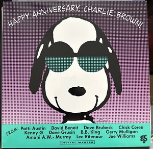 Dave Brubeck, B.B. King, Kenny G Happy Anniversary Charlie Brown NM Vinyl Record - Picture 1 of 2