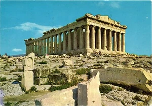 Postcard:   The Parthenon  --- Athens, Greece - Picture 1 of 2