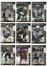 2001-02 Brandon Wheat Kings (WHL) complete 24-card set