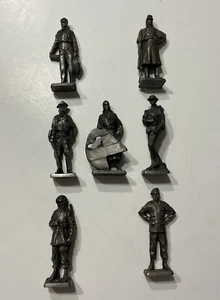 LOT of 7 Franklin Mint U.S. Military Pewter Figures 2.5" USED EXCELLENT - Picture 1 of 23