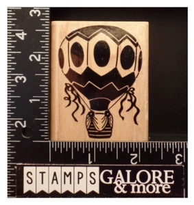 SCHICKE IMPRESSIONEN Stempel Z/170 GROSSER HEISSLUFTBALLON REISEN URLAUB #T49 - Bild 1 von 2