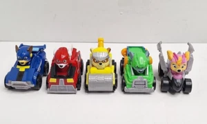 5 Paw Patrol Rescue Racers Chase Rocky Rubble Marshall Skye - Bild 1 von 7
