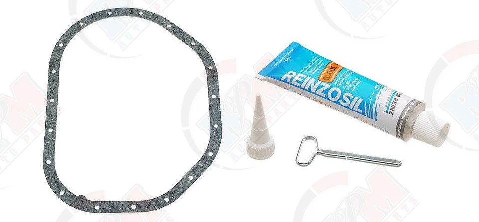 Junta de cárter de aceite Victor Reinz OEM Mercedes Benz 250C 300SD con silicona #6170140180 Foto 1 de 1