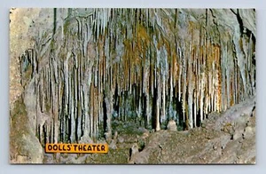 Teatro de muñecas - Sala grande Parque Nacional Cavernas de Carlsbad Nuevo México postal sin publicar - Imagen 1 de 2