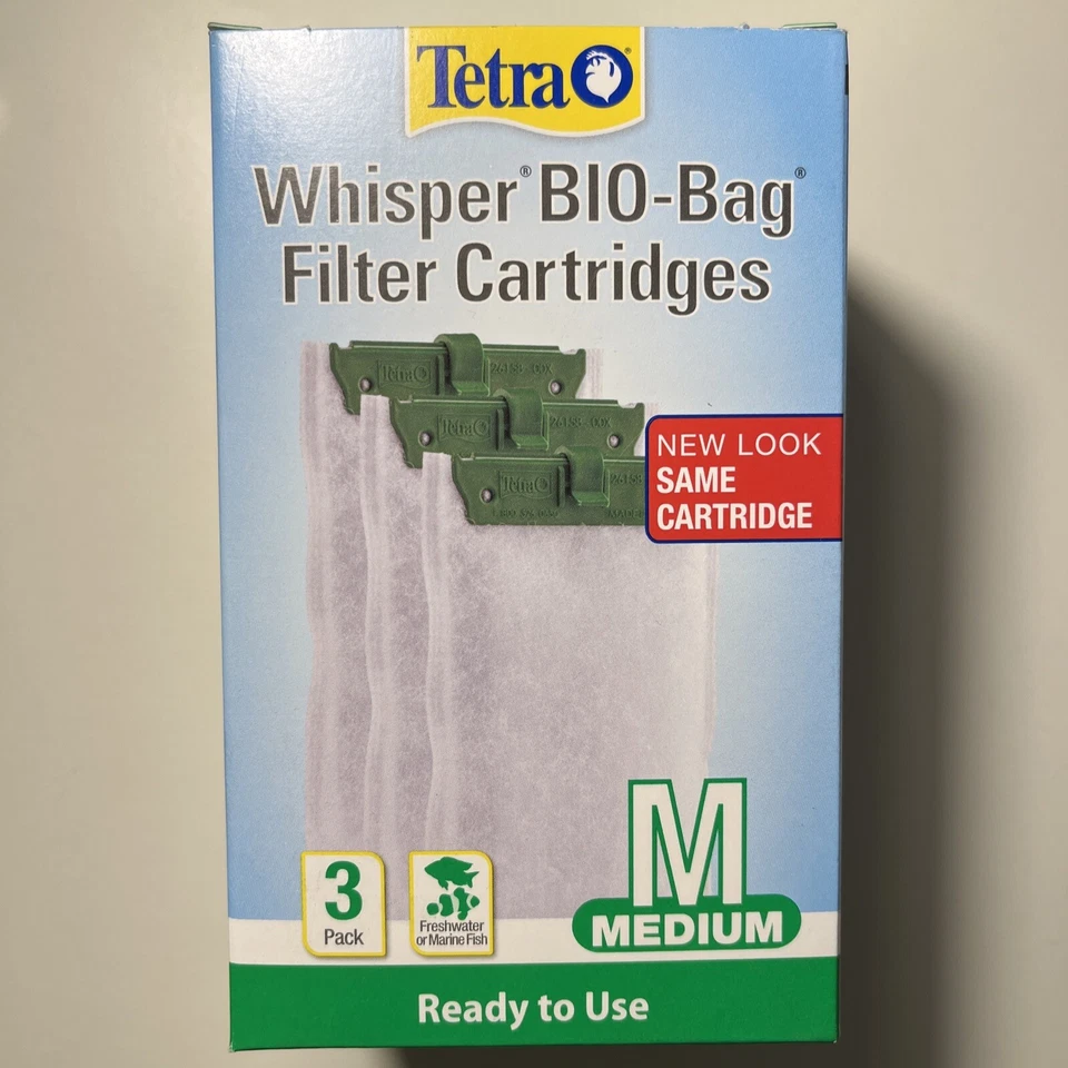 Cartucho Tetra Whisper Bio-Bag Mediano 3 paquete - Nuevo: ¡Envío Gratis! Foto 1 de 4