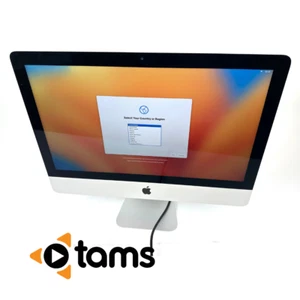 Apple iMac 21.5" 2017 i5-7360U 2.3GHz 16GB DDR3 1TB HDD Ventura Grade B+ - Picture 1 of 7