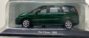 FIAT ULYSSE 2002 Verde Die Cast Hachette 1/43 in Blister - Foto 1 di 2