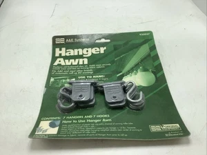 New A&ESystems Hanger Awn 930037 RV awnings 7 hangers 7 hooks new sealed - Bild 1 von 9
