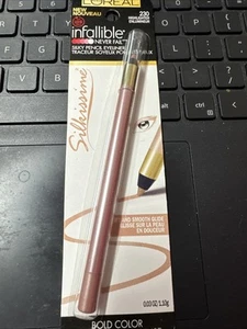Loreal Infallible Never Fail Silkissime Silky Pencil Eyeliner #230 Highlighter - Picture 1 of 2