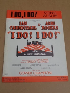 Harvey Schmidt/Tom Jones  - I Do! I Do! - 1968 UK song book (Ian Carmichael) - Picture 1 of 2