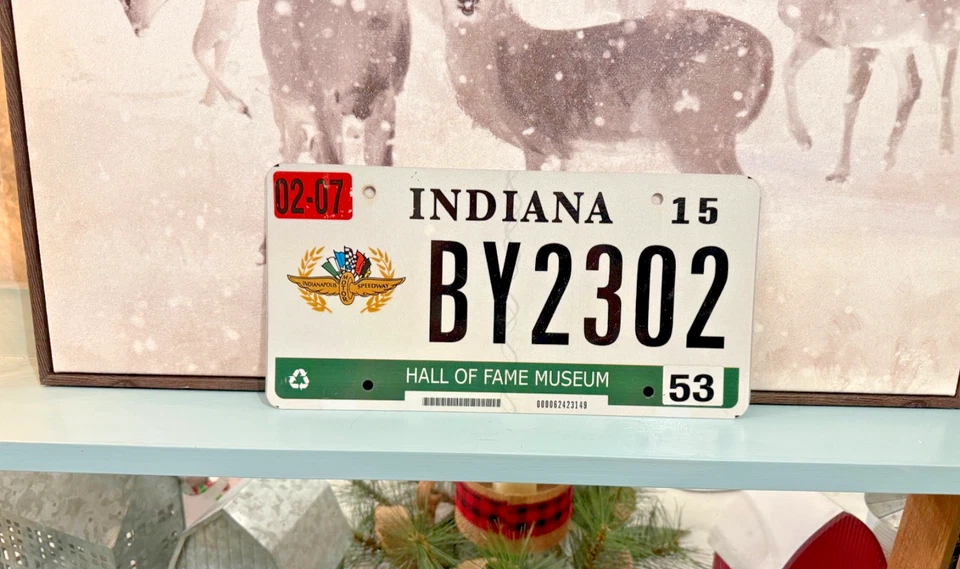 matrícula Indy 500 Salón de la Fama Museo Foto 1 de 1