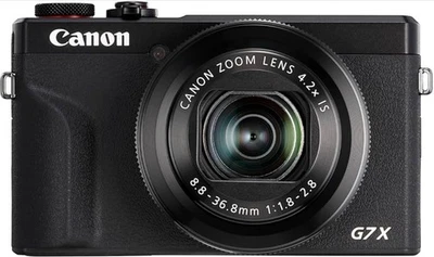 Canon PowerShot G7 X Mark III 20.1MP Kompaktkamera - Schwarz - Bild 1 von 4